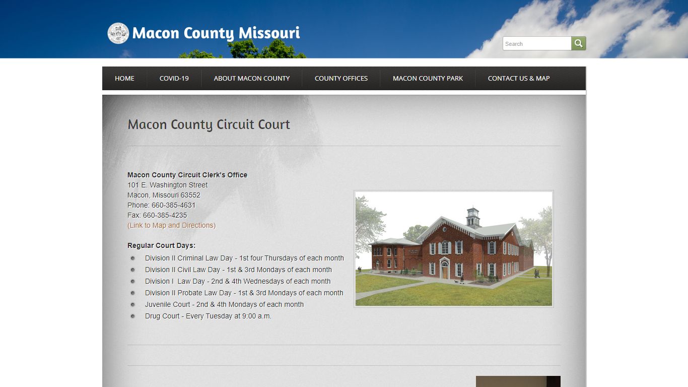 Circuit Court - Macon County Missouri